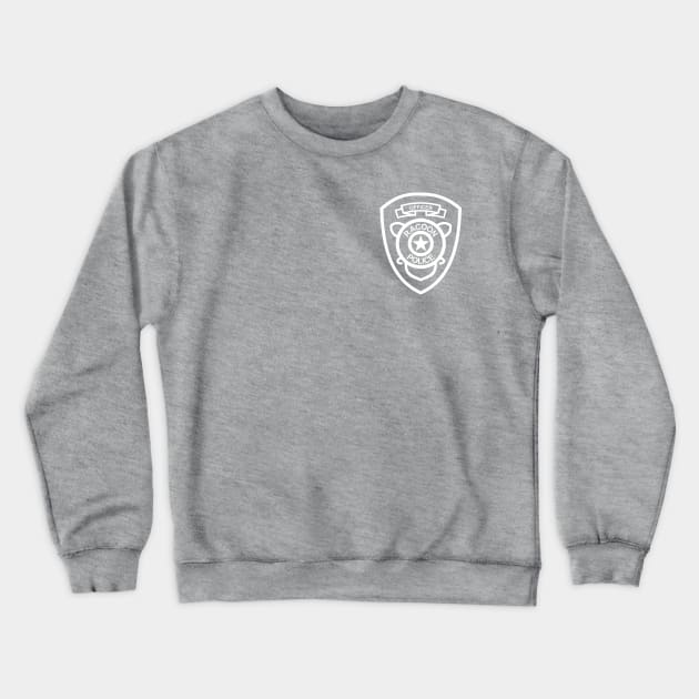 Racoon Police Crewneck Sweatshirt by OrangeCup